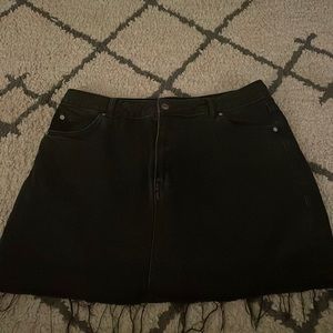 Topshop Denim Skirt